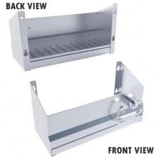 Sunstone Bar Caddy Speed Rail w/Drip Pan & Towel Holder - BC-BC14
