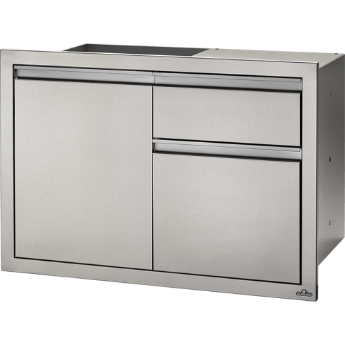 Napoleon 36 X 24 Single Door & Waste Bin Drawer - BI-3624-1D1W