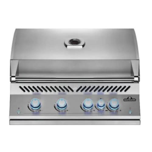 Napoleon 700 Series 32 RB - 32-Inch 4-Burner Built-In Grill with Infrared Rear Burner - Liquid Propane Gas - BIG32RBPSS