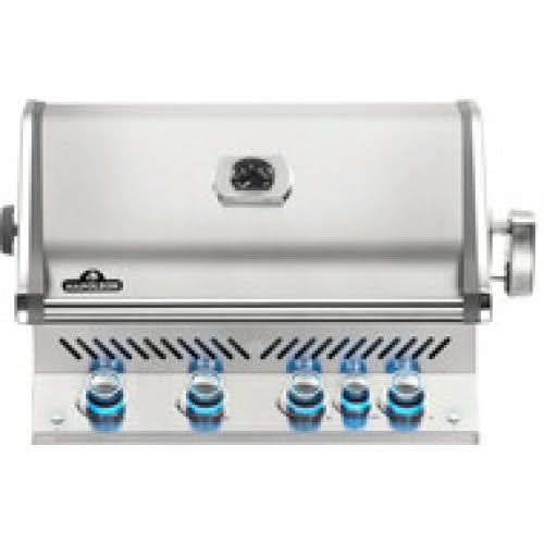 Napoleon Prestige PRO 500 - 33-Inch 4-Burner Built-In Grill - Liquid Propane Gas - BIPRO500RBPSS-3
