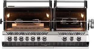 Napoleon Prestige PRO 825 - 56-Inch 6-Burner Built In Grill - Liquid Propane Gas - BIPRO825RBIPSS-3