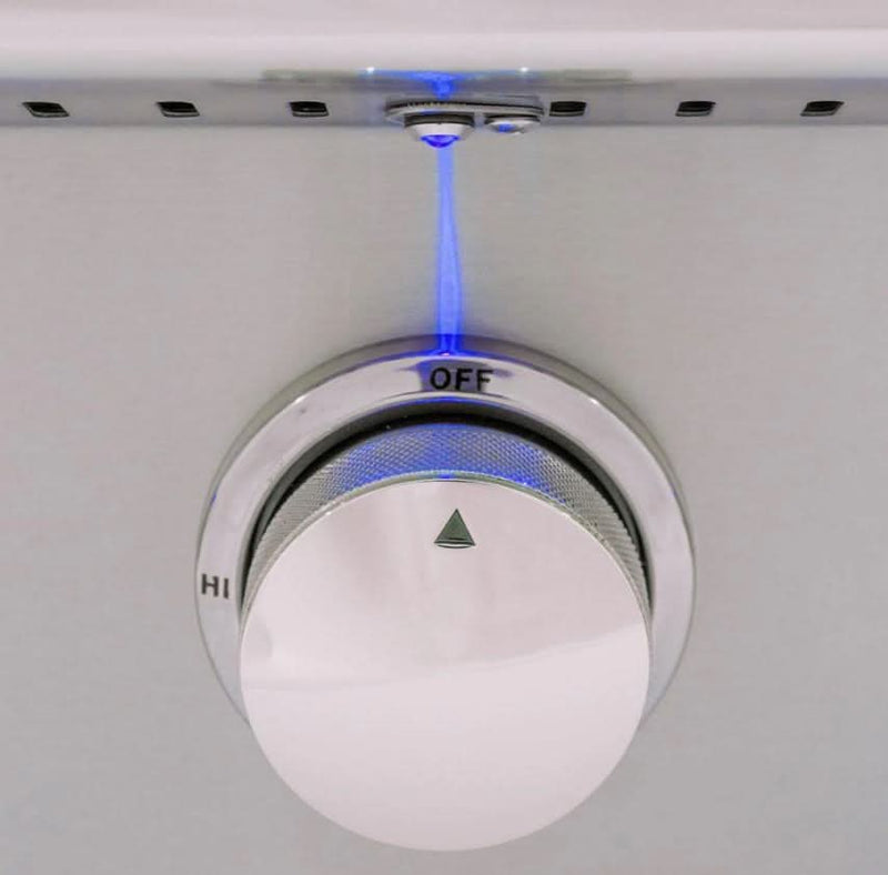 Blaze Blue LED 3 Piece Set for Power Burner, Griddle, Double Side Burner - BLZ-2LED-BLUE
