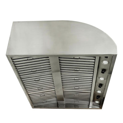 Blaze 42-Inch Stainless Steel Outdoor Vent Hood, 2000 CFM - BLZ-42-VHOOD