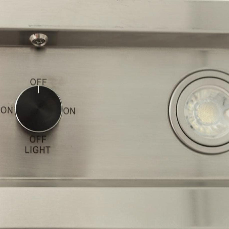 Blaze 36-Inch Stainless Steel Outdoor Vent Hood, 1000 CFM - BLZ-36-VHOOD