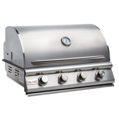 Blaze Prelude LBM - 32-Inch 4-Burner Built-In Grill - Liquid Propane Gas Open Box- BLZ-4LBM-LP-OB