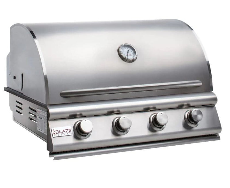 Blaze Prelude LBM - 32-Inch 4-Burner Built-In Grill - Liquid Propane Gas - BLZ-4LBM-LP