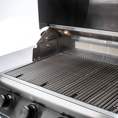 Blaze Premium LTE - 40-Inch 5-Burner Built-In Grill - Natural Gas With Grill Lights - BLZ-5LTE2-NG