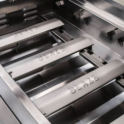 Blaze Premium LTE - 40-Inch 5-Burner Built-In Grill - Natural Gas With Grill Lights - BLZ-5LTE2-NG
