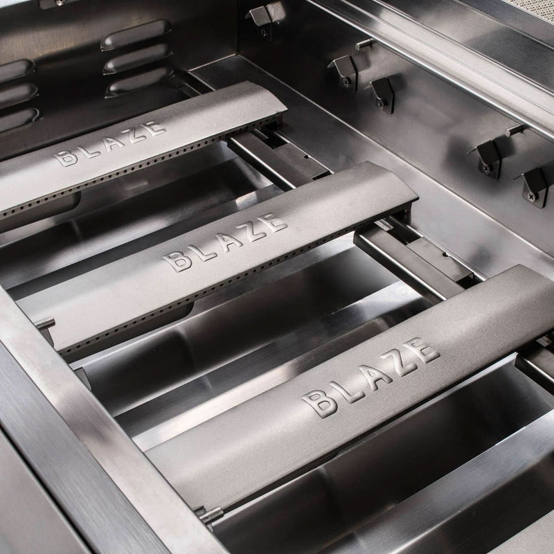 Blaze Premium LTE - 40-Inch 5-Burner Built-In Grill - Liquid Propane Gas with Grill Lights - BLZ-5LTE2-LP