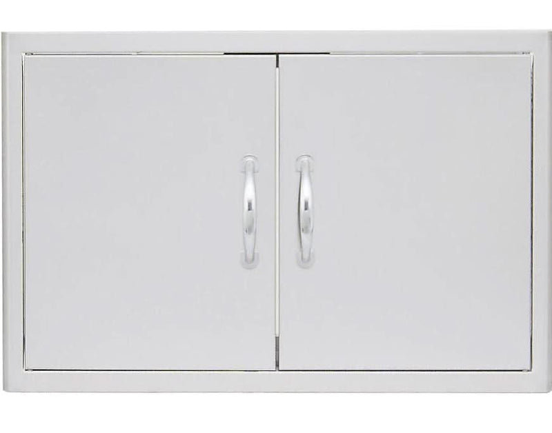 Blaze 32-Inch Stainless Steel Double Access Door With Paper Towel Holder - BLZ-AD32-R-SC