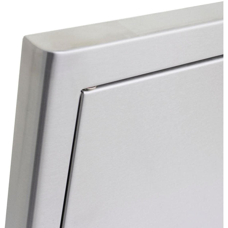Blaze 32-Inch Stainless Steel Double Access Door With Paper Towel Holder - BLZ-AD32-R-SC