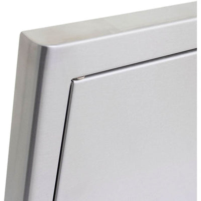 Blaze 40-Inch Stainless Steel Double Access Door With Paper Towel Holder - BLZ-AD40-R-SC