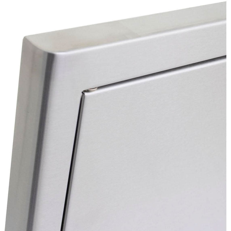 Blaze 40-Inch Stainless Steel Double Access Door With Paper Towel Holder - BLZ-AD40-R-SC