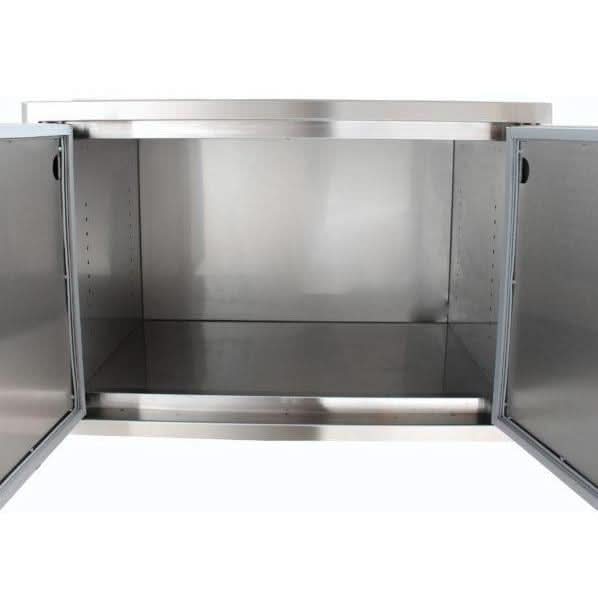 Blaze 32-Inch Sealed Stainless Steel Dry Storage Pantry With Shelf - BLZ-DRY-STG2-SC