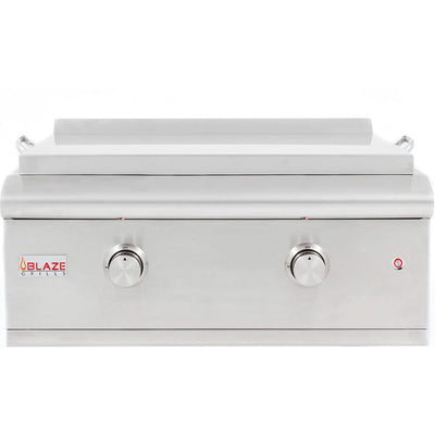Blaze Premium LTE 30-Inch Built-In Liquid Propane Gas Griddle With Lights - BLZ-GRIDDLE-LTE-LP