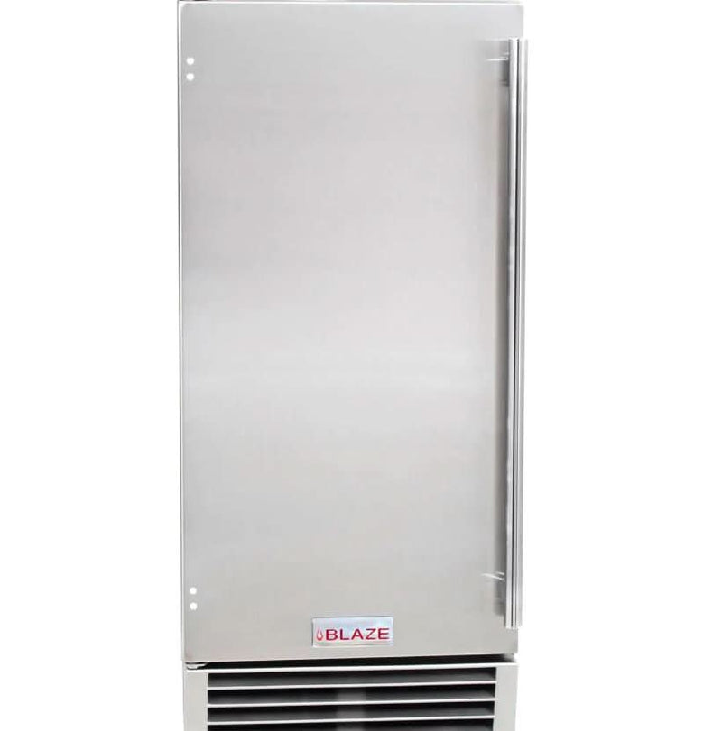 Blaze 50 Lb. 15-Inch Outdoor Rated Ice Maker With Gravity Drain - BLZ-ICEMKR-50GR