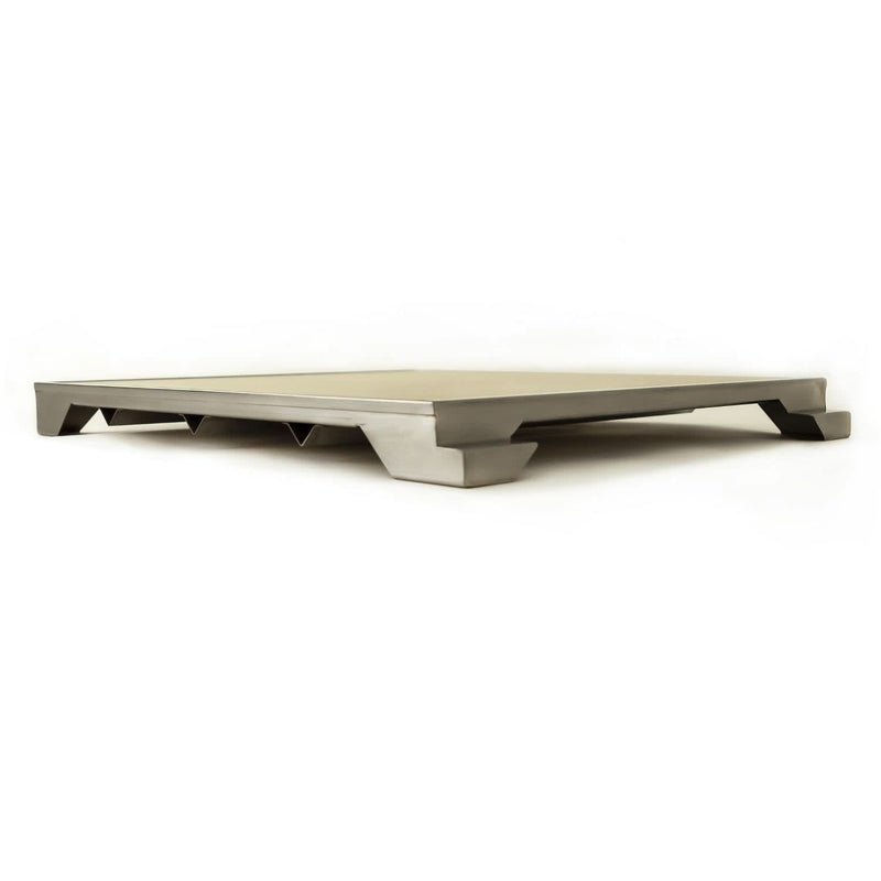 Blaze Professional LUX 15-Inch Ceramic Pizza Stone With Stainless Steel Tray - BLZ-PRO-PZST-2