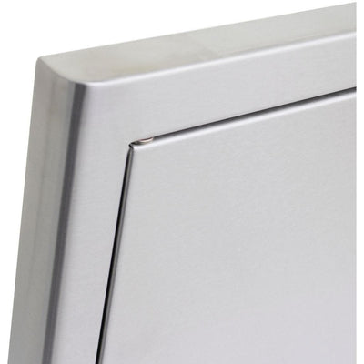 Blaze 28-Inch Stainless Steel Single Access Door, Horizontal - BLZ-SH-2417-R-SC