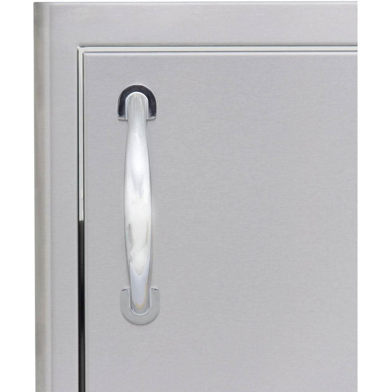 Blaze 28-Inch Stainless Steel Single Access Door, Horizontal - BLZ-SH-2417-R-SC