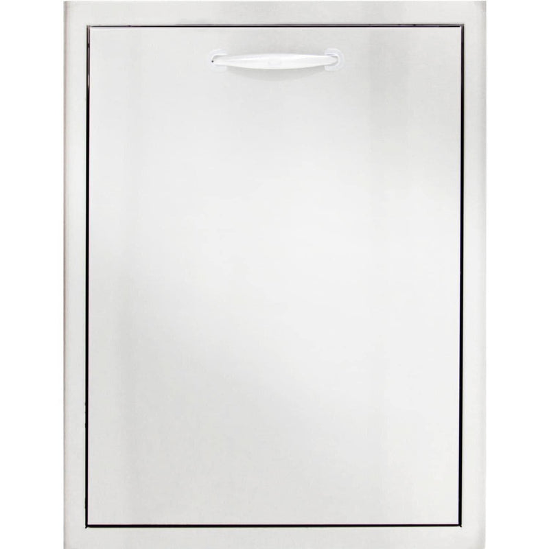 Blaze 20-Inch Roll-Out Stainless Steel Double Trash / Recycling Bin - BLZ-TREC-DRW-H