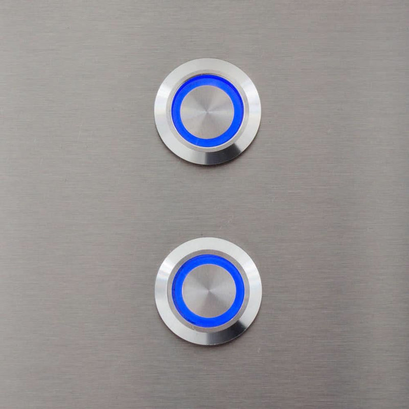 Blaze Blue LED 3 Piece Set for Power Burner, Griddle, Double Side Burner - BLZ-2LED-BLUE