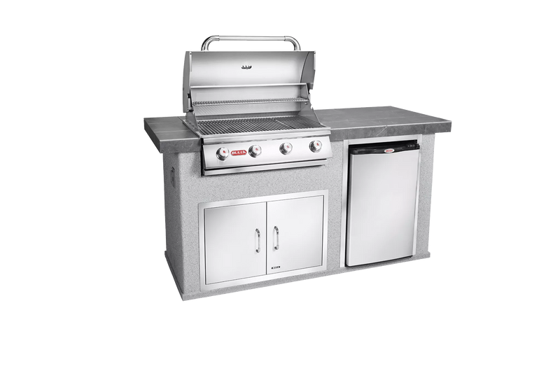Bull Island Power Q Outdoor Island Kitchen & Grill Quartzsite Base - 31006-LP