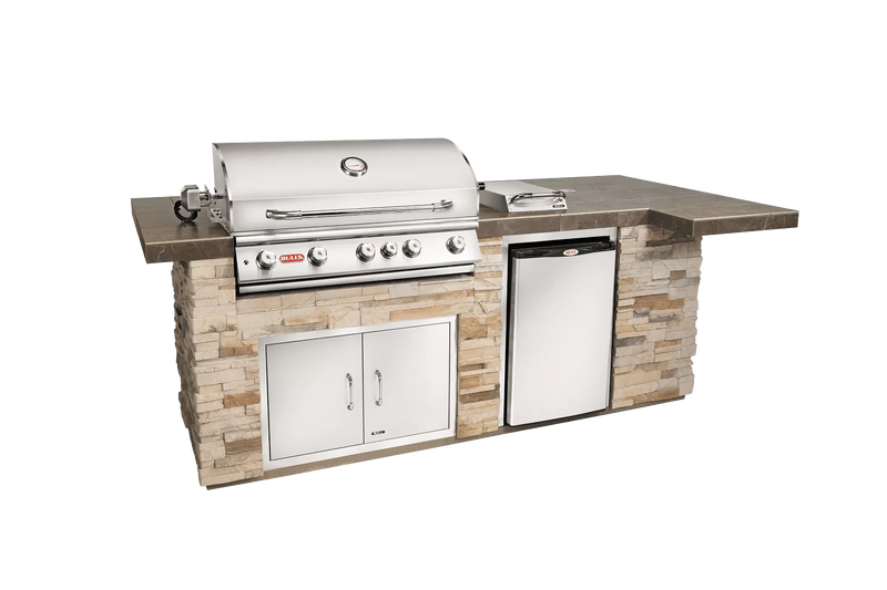 Bull Island BBQ Outdoor Kitchen & Grill Quartzsite Base - 31014-LP