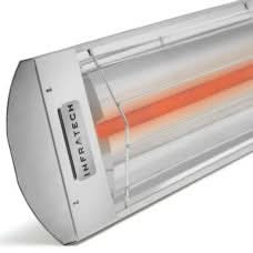 Infratech C Series 39 Inch 2000W Single Element Electric Infrared Patio Heater 240V In Grey - C2024GR