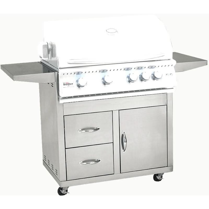 Summerset Cart Sizpro for Sizprozler 32" Grill - CART-SIZ32-DC