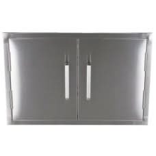 Whistler Basic Package with Stainless Steel Access Door, Paper towel holder and Triple Drawer & Trash Drawer Combo