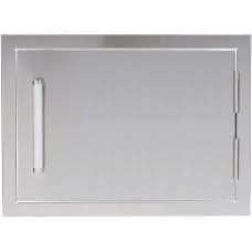 Bonfire Whistler - 34-Inch 4-Burner Built-In NG Grill with Side Burner, Access Door and Griddle Plate - PCKG2CBB4-NG-ADGP