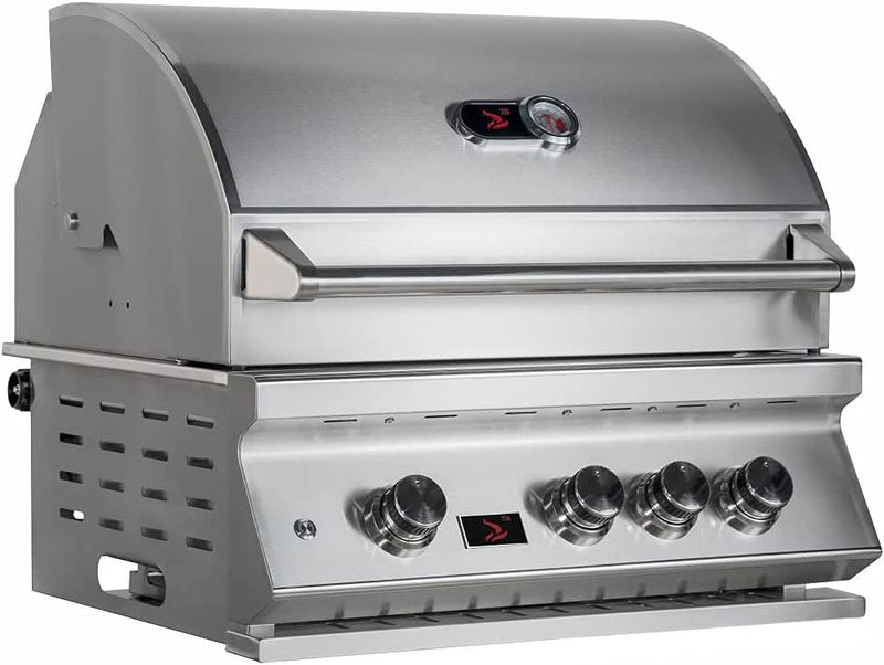 Bonfire Whistler - 28-Inch 3-Burner Built-In Grill Open Box - Liquid Propane Gas - CBB3-LP-OB
