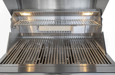 Bonfire Whistler - 28-Inch 3-Burner Built-In LP Grill with Side Burner Door/Drawer Combo and Smoker Box - PCKG2CBB3-LP-DDSMKBX