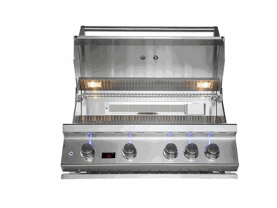 Bonfire Whistler - 34-Inch 4-Burner Built-In Grill - Natural Gas - CBB4-NG