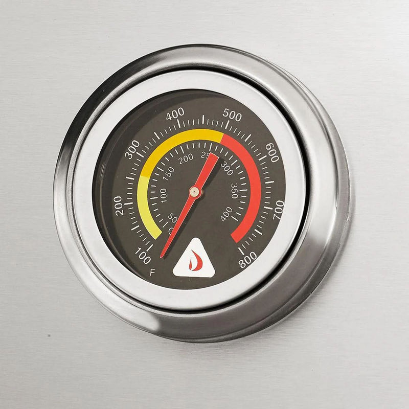 Delta Heat - 38-Inch 3-Burner Freestanding Grill - Liquid Propane Gas - DHBQ38G-DL + DHGB38-C