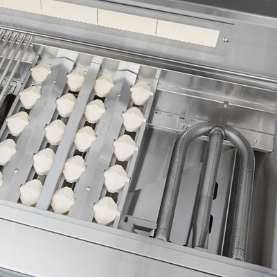 Delta Heat - 38-Inch 3-Burner Built-In Grill - Liquid Propane Gas - DHBQ38G-DL