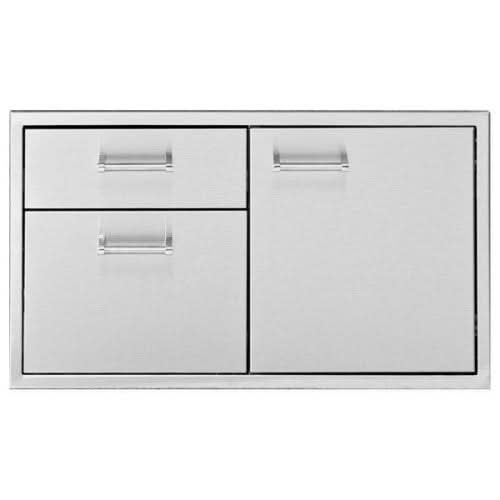 Delta Heat Door 2-Drawer Combo, 36x20.75-Inch - DHDD362-B