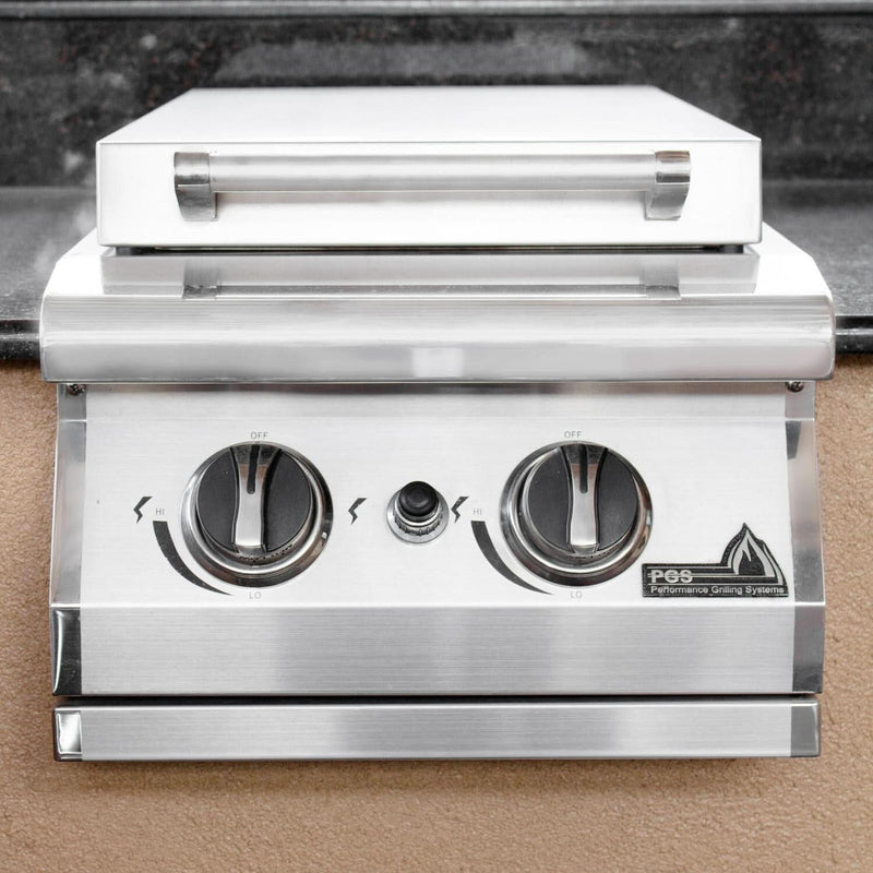 PGS Dual Side Burner Kit for Legacy Masonry Liquid Propane Gas - DSBKLMSLP