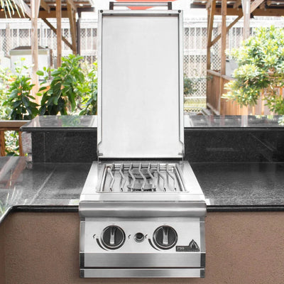 PGS Dual Side Burner Kit for Legacy Masonry Liquid Propane Gas - DSBKLMSLP