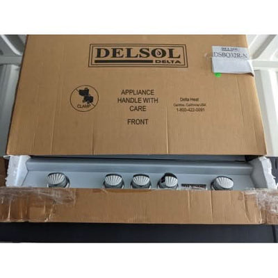 Delsol DSBQ32RN 32" Natural Gas Built-in Grill (Open Box) - DSBQ32R-NG-OB