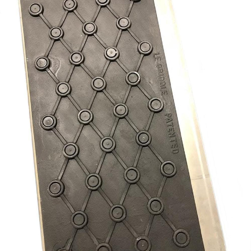 Le Griddle Original - 30-Inch 2-Burner Freestanding Griddle - Electric - GEE75 + GFCART75