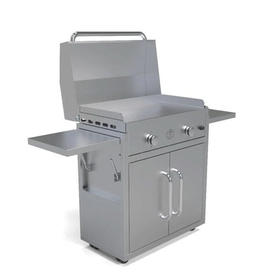 Le Griddle Original - 30-Inch 2-Burner Freestanding Griddle - Liquid Propane Gas - GFE75 + GFCART75