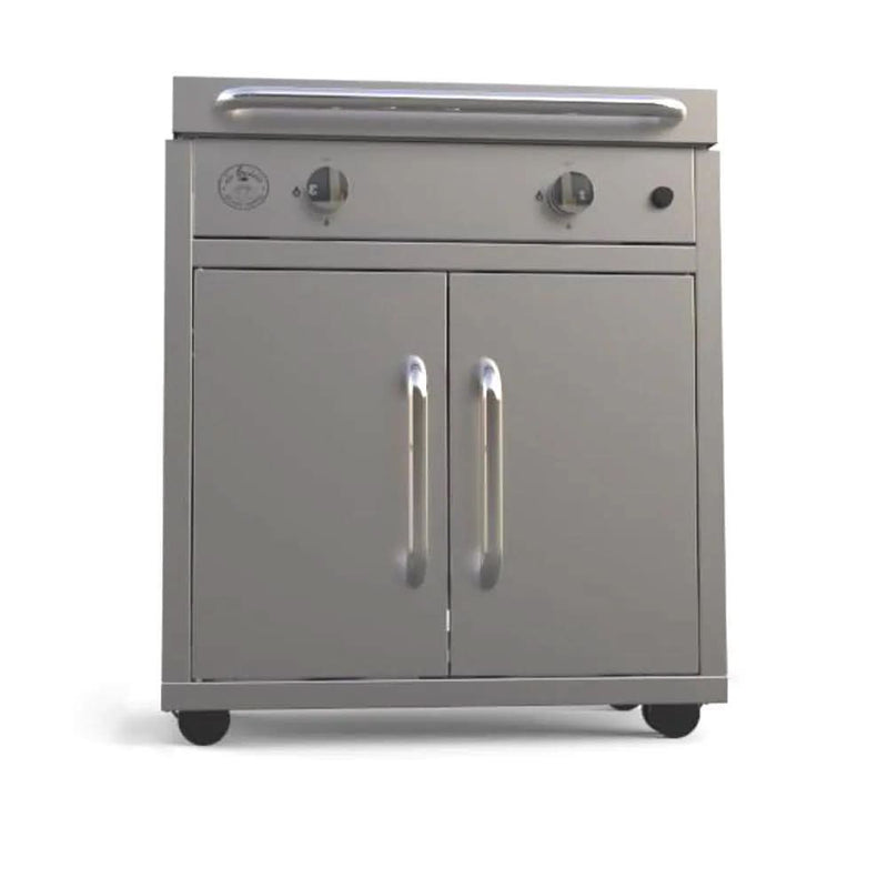 Le Griddle Original - 30-Inch 2-Burner Freestanding Griddle - Liquid Propane Gas - GFE75 + GFCART75