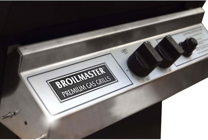 Broilmaster Deluxe Series - 27-Inch 2-Burner In Ground Post Grill - Natural Gas - H3PK2N