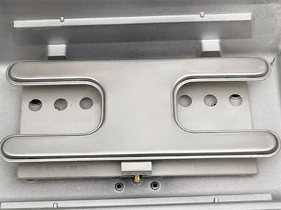 Broilmaster Deluxe Series - 27-Inch 2-Burner Post Mount Grill - Natural Gas - H3PK3N