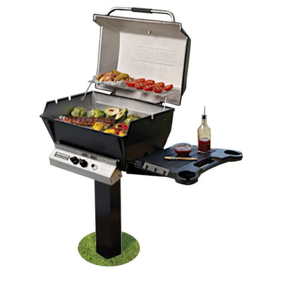 Broilmaster Deluxe Series - 24-Inch 2-Burner In Ground Post Grill - Natural Gas - H4PK2N