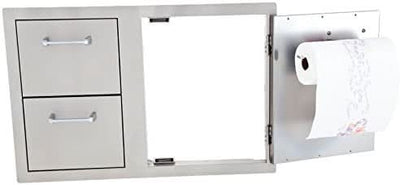 Lion 33 Inch Access Door & Double Drawer Combo - L3320
