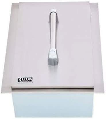 Lion Stainless Steel Drop In Ice Bin With Condiment Tray - L5312