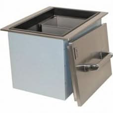 Lion Stainless Steel Drop In Ice Bin With Condiment Tray - L5312