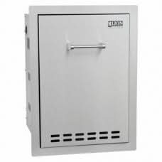 Lion 16 Inch Roll Out Liquid Propane Gas Tank / Trash Bin - L55628